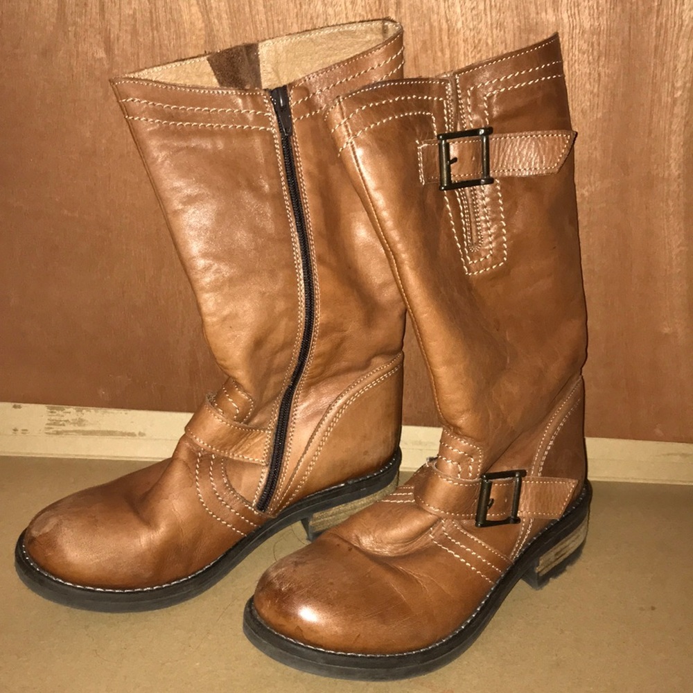 Aldo half-calved boots